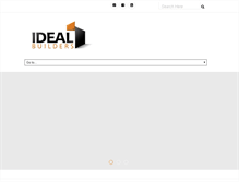 Tablet Screenshot of idealbuildersinc.com